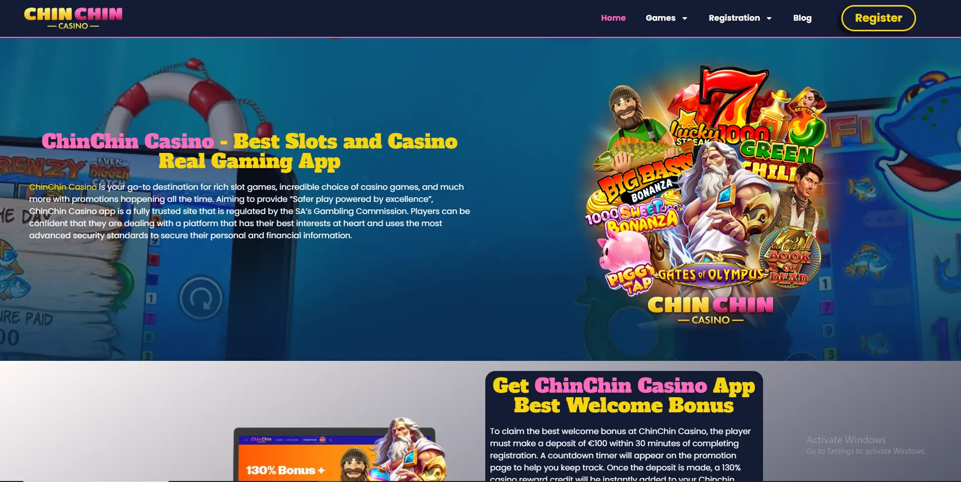 chinchincasino featured image